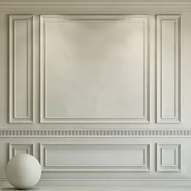 Decorative plaster with molding 3